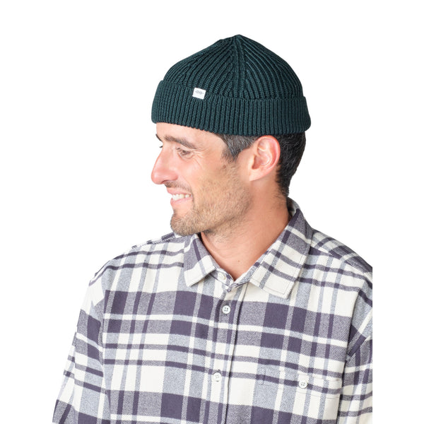 Klitmøller Fine Short Beanie (olive)