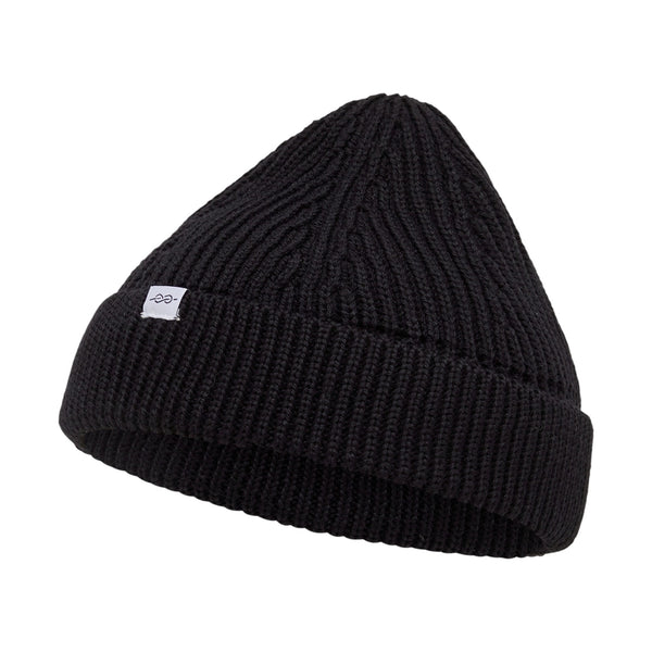 Klitmøller Fine Short Beanie (black)