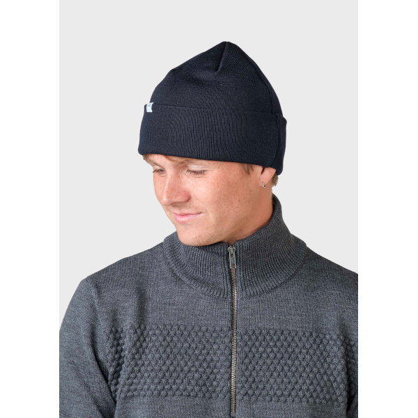 Klitmøller Fine Rib Beanie (navy)
