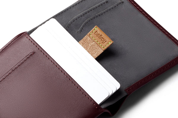 Bellroy Note Sleeve RFID (wine)