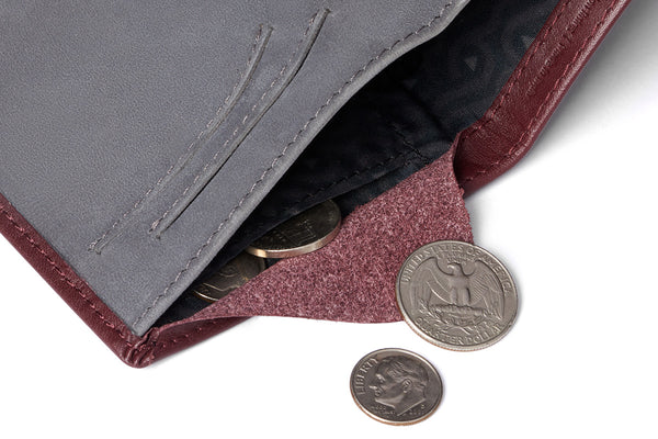 Bellroy Note Sleeve RFID (wine)