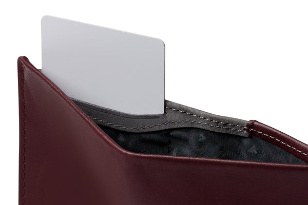 Bellroy Note Sleeve RFID (wine)