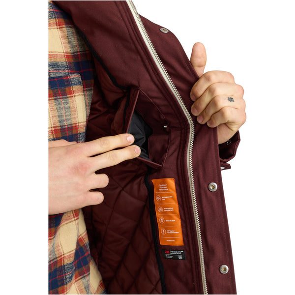 Revolution 7246 Parka Jacket (burgundy)