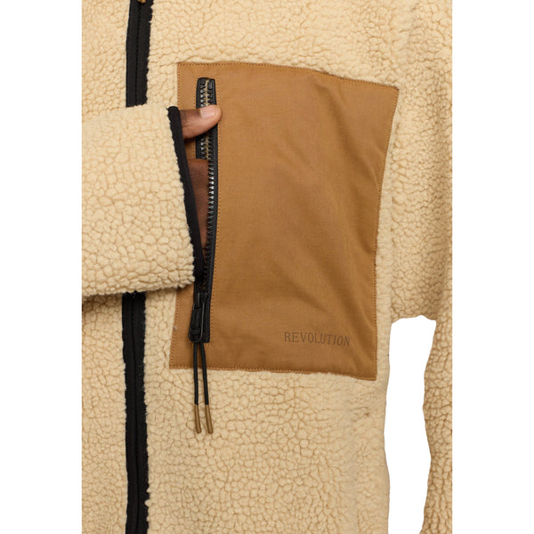 Revolution 7816 Pocket Teddy Jacket (beige)
