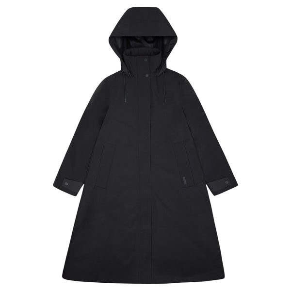 Rains W Suva Vision Softgel A-Line Jacket (black)