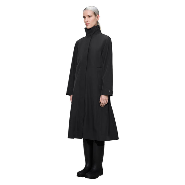 Rains W Suva Vision Softgel A-Line Jacket (black)