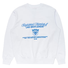 Edwin Laid-Back League Sweat (white)