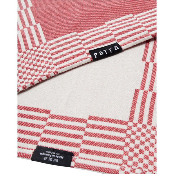Parra Infinite Kitchen Towel 2pk (red)