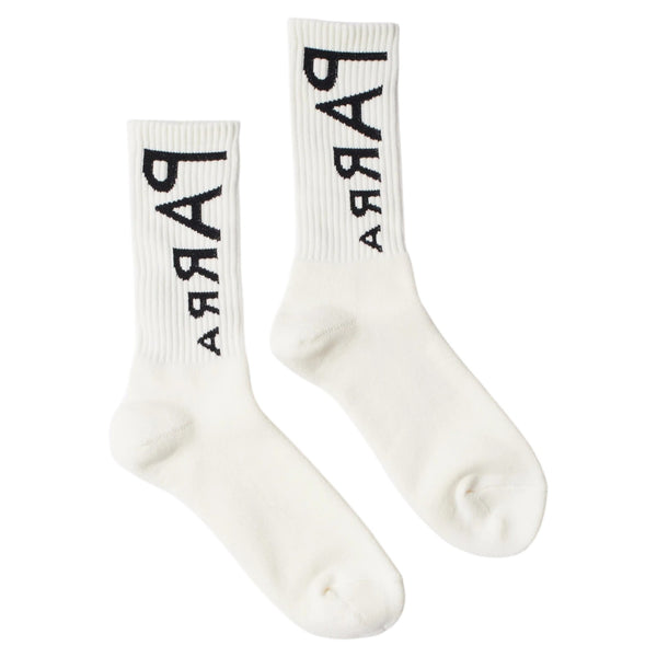 Parra Reversed Flag Sock (white)
