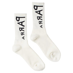 Parra Reversed Flag Sock (white)