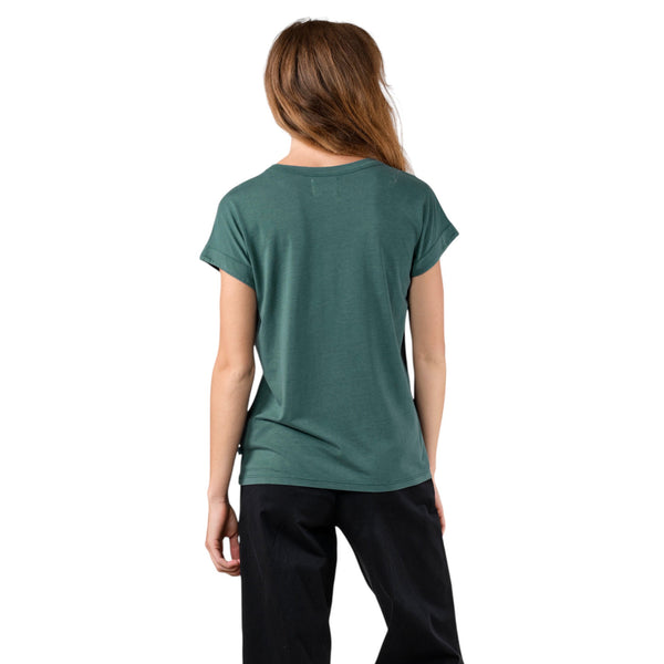 Klitmøller W Sigrid Tee (moss green)