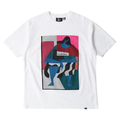 Parra Reading The Square Tee (white)