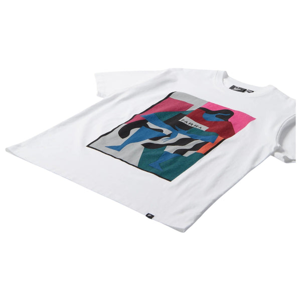 Parra Reading The Square Tee (white)