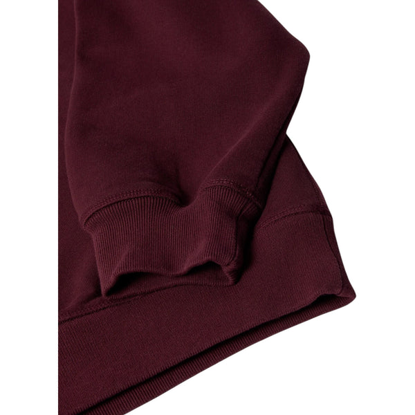 Parra Gasoline Crew (dark burgundy)