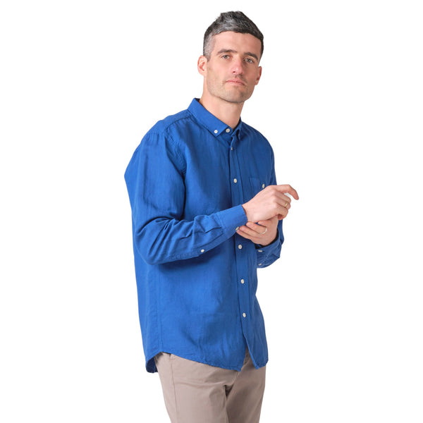 Klitmøller Benjamin Linen Shirt (surf blue)