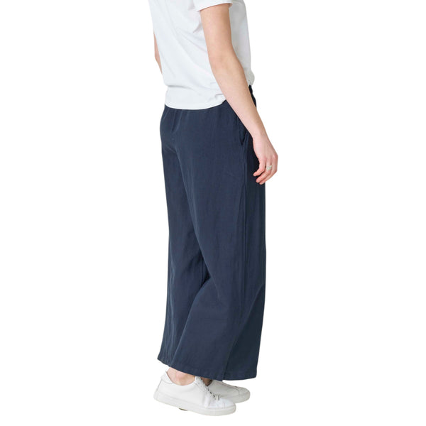 Klitmøller W Kaja Cotton/Linen Pants (navy)