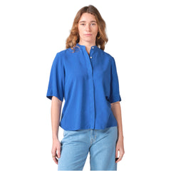 Klitmøller W Solrun Shirt (surf blue)