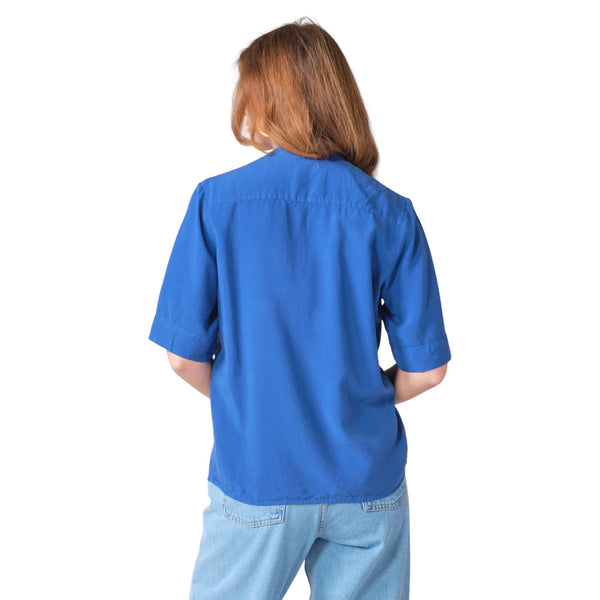 Klitmøller W Solrun Shirt (surf blue)