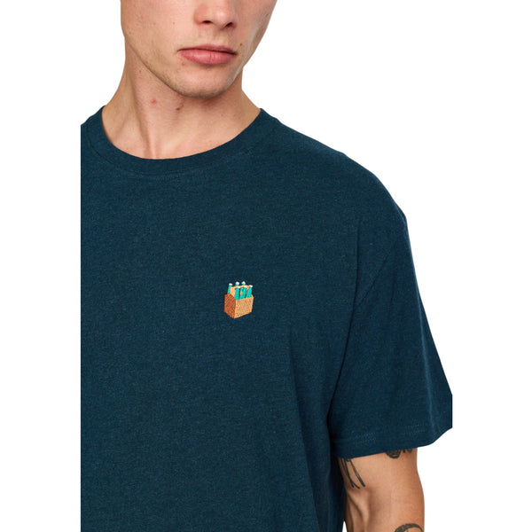 Revolution 1456 SIX T-Shirt (darkpetrol-melange)