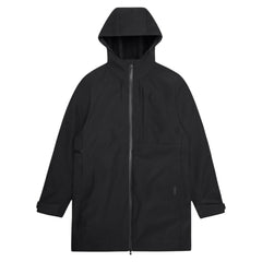 Rains Suva Softgel Long Jacket (black)