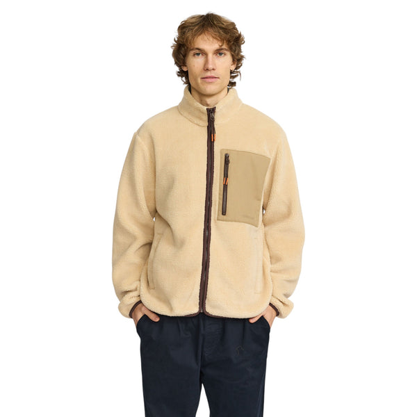 Revolution 7027 Pocket Teddy Jacket (off white)