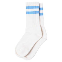 Klitmøller Retro Cotton Sock (cream/light blue)
