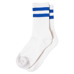 Klitmøller Retro Cotton Sock (cream/surf blue)