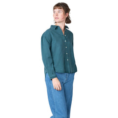 Klitmøller W Ofelia Short Shirt (moss green)