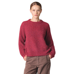 Klitmøller W Willow Knit (burgundy)