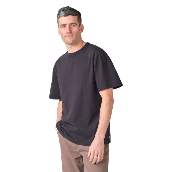 Klitmøller Mens Boxy Tee (black)