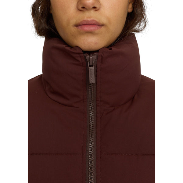 Selfhood 77293 Short Puffer (burgundy)