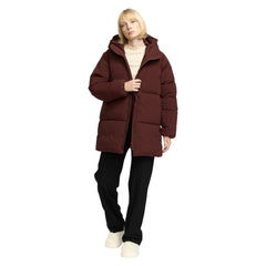 Selfhood 77294 Oversized Puffer (burgundy)