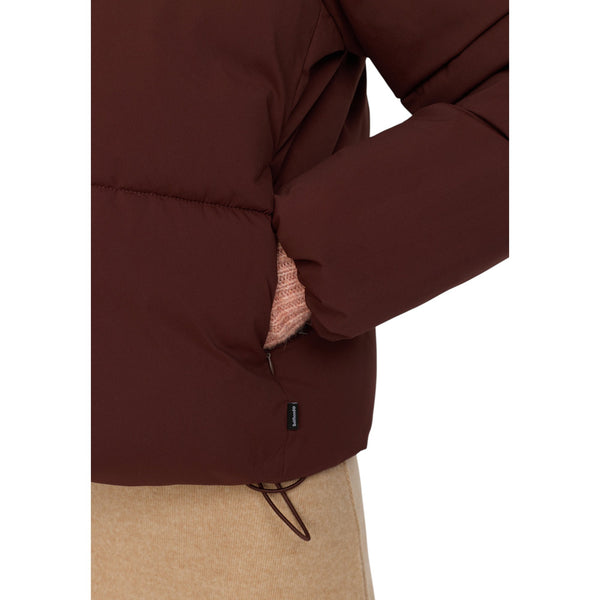 Selfhood 77293 Short Puffer (burgundy)