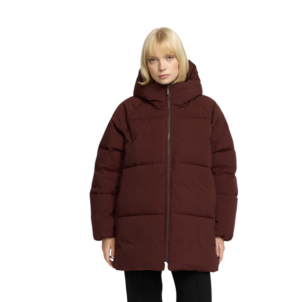 Selfhood 77294 Oversized Puffer (burgundy)