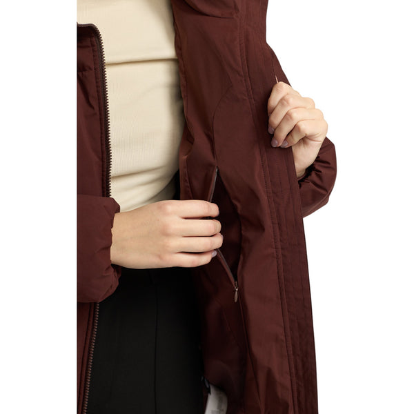 Selfhood 77294 Oversized Puffer (burgundy)