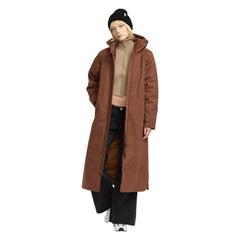 Selfhood 77341 Long Hooded Parka (brown)