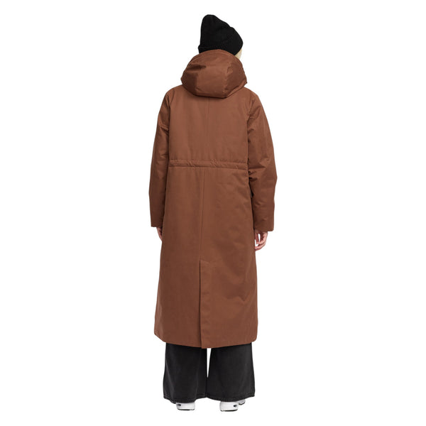 Selfhood 77341 Long Hooded Parka (brown)