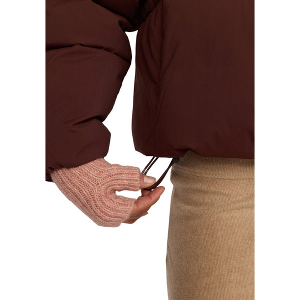 Selfhood 77293 Short Puffer (burgundy)