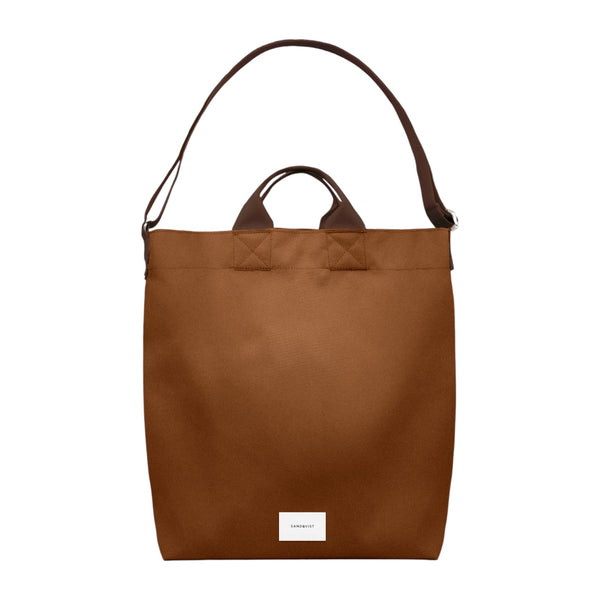 Sandqvist Ground Shopper Bag (sepia brown)