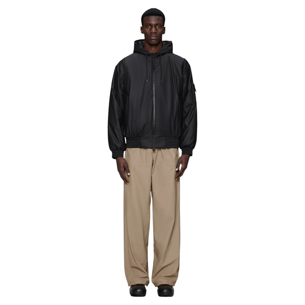 Rains Lohja Insulated Bomber Jacket (black)