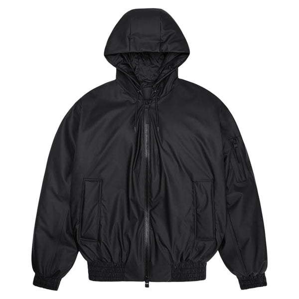 Rains Lohja Insulated Bomber Jacket (black)