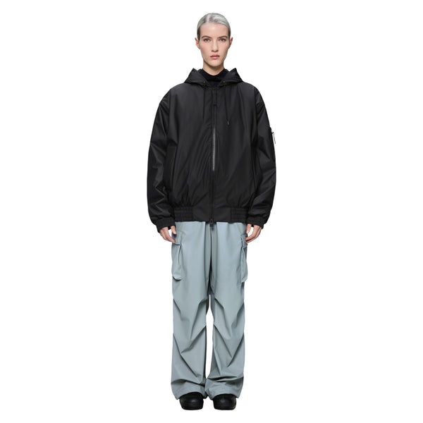 Rains Lohja Insulated Bomber Jacket (black)