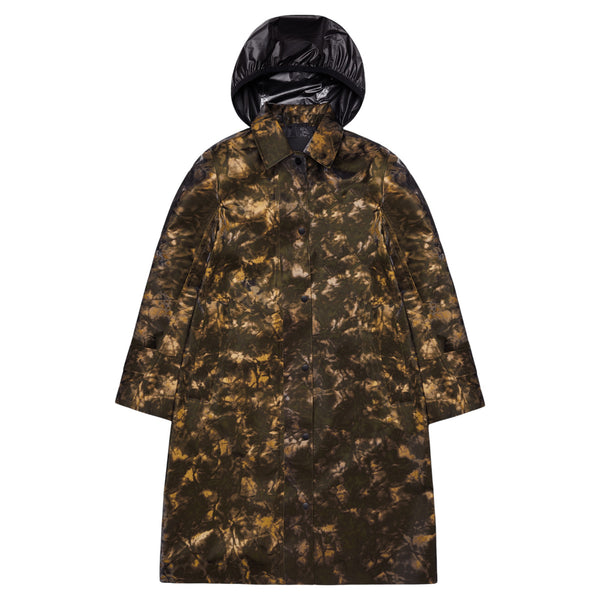 Rains Nara W Long Jacket (muddy)