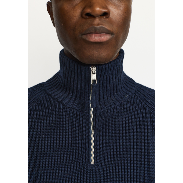 Revolution 6622 Half-Zip Knit (navy)