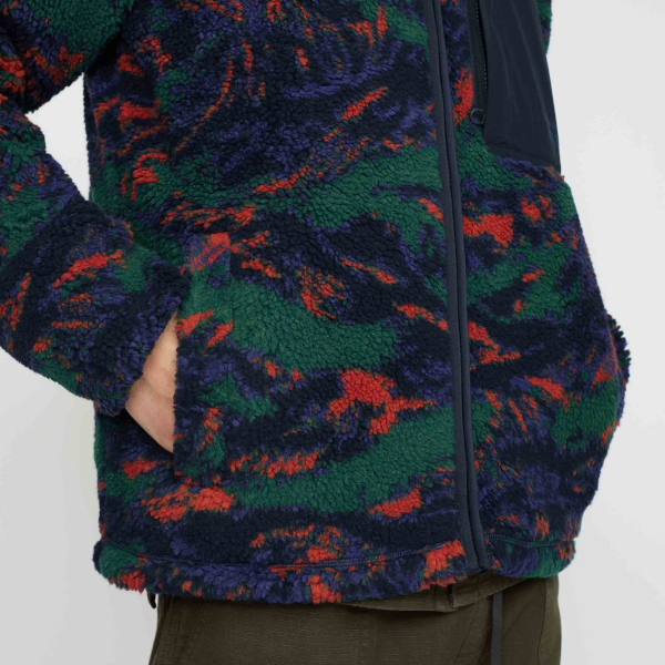 Revolution 7013 Printed Pocket Teddy Jacket (navy)