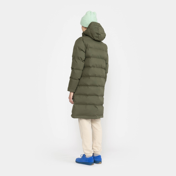 Selfhood 77147 Puffer Coat (army)