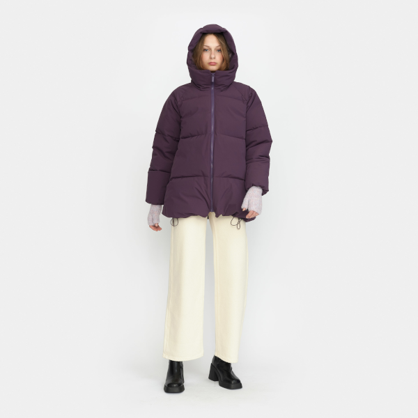 Selfhood 77294 Oversized Puffer (purple)