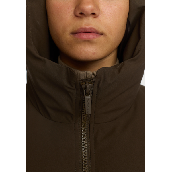 Selfhood 77305 Hooded Puffer (darkbrown)