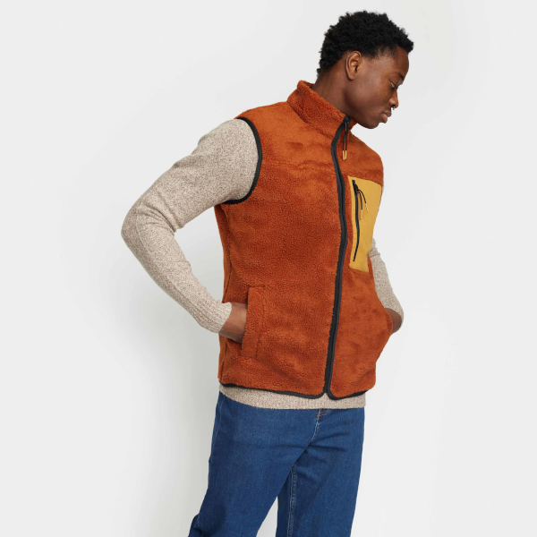 Revolution 7833 Pocket Teddy Vest (orange)