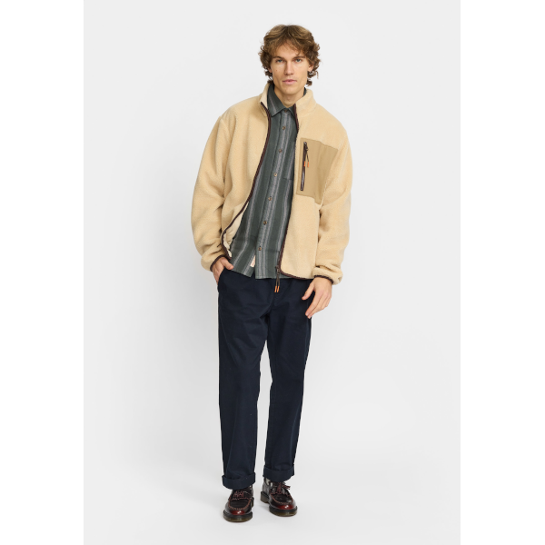 Revolution 7027 Pocket Teddy Jacket (off white)